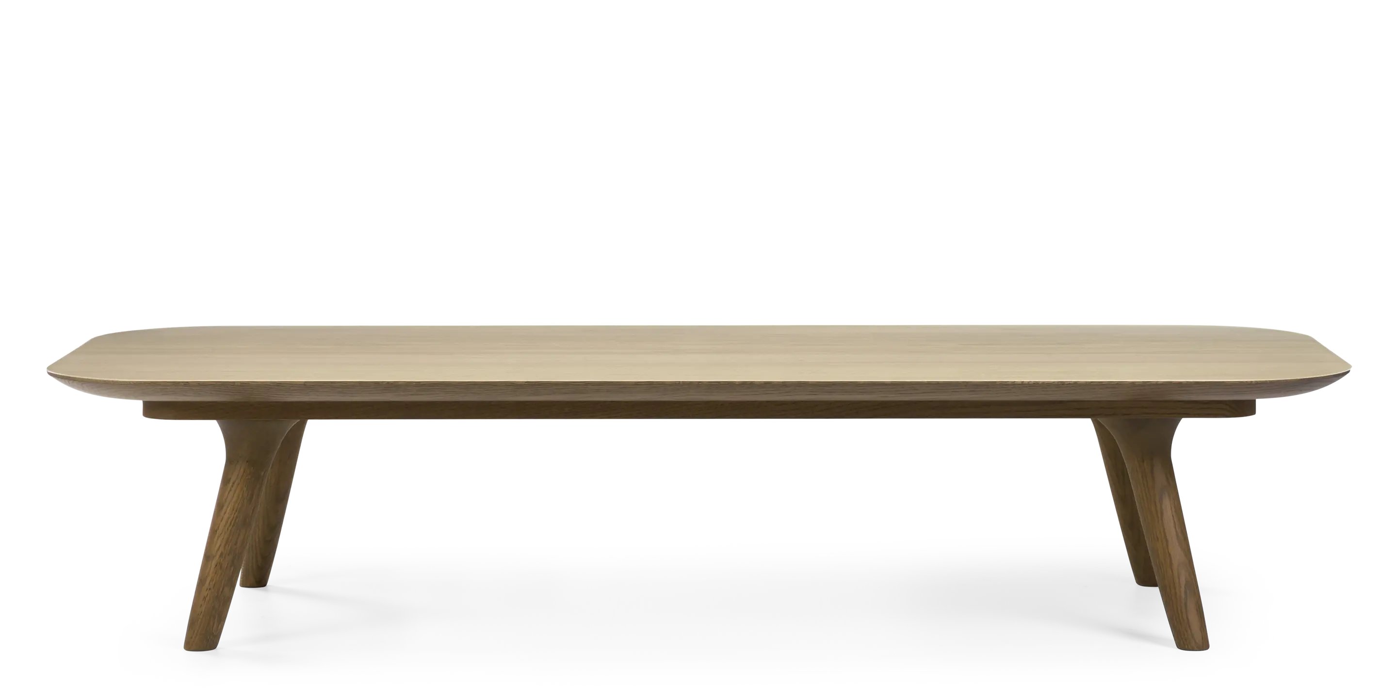 Zio Coffee Table 145 whitewash front view